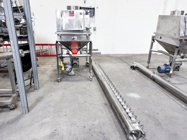 Image for MJK2725 All Fill Powder Hopper with Auger Screw Elevator