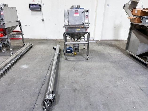 Image for MJK2726 All Fill Powder Hopper with Auger Screw Elevator