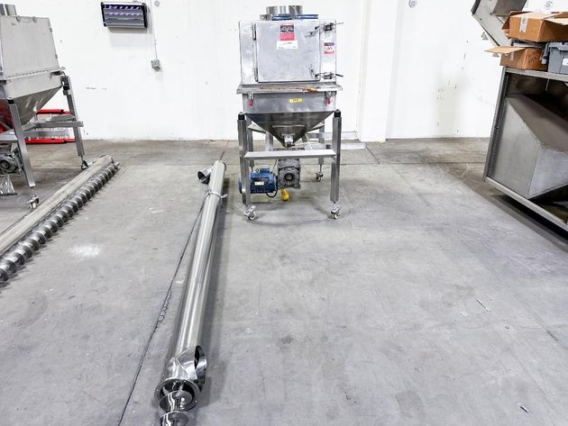Image for MJK2726 All Fill Powder Hopper with Auger Screw Elevator
