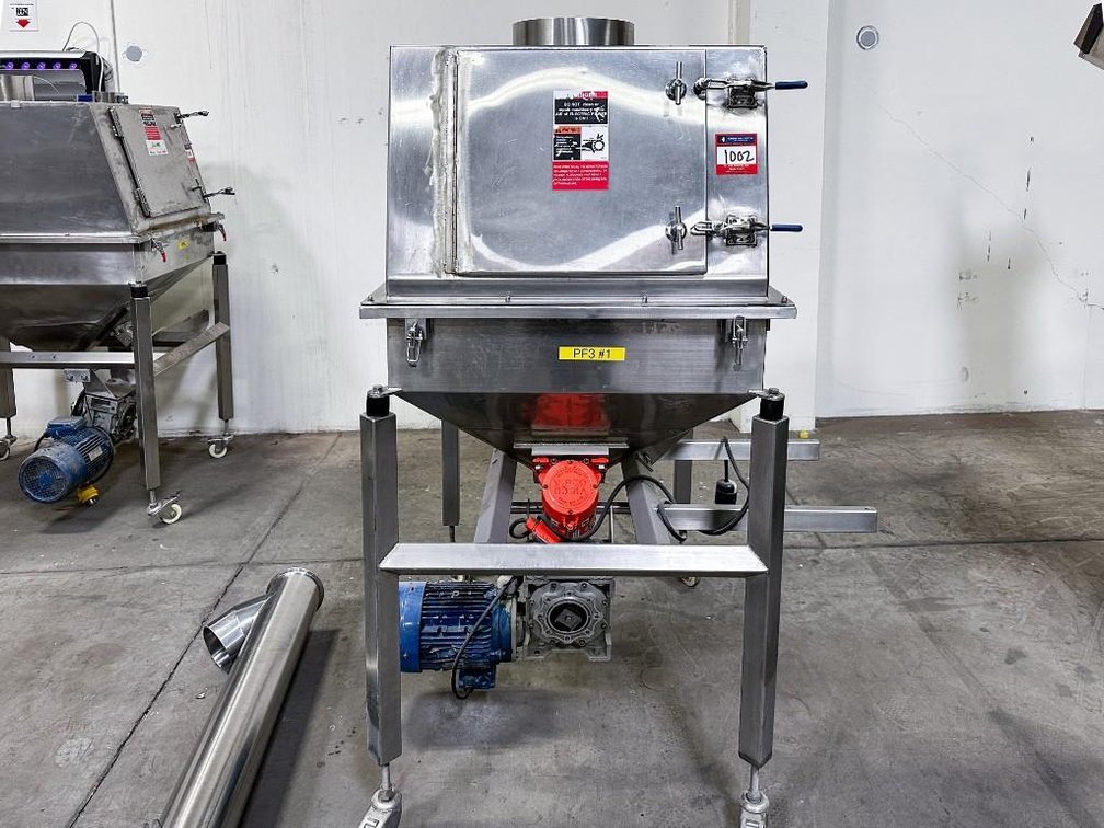 Image for MJK2727 All Fill Powder Hopper with Auger Screw Elevator