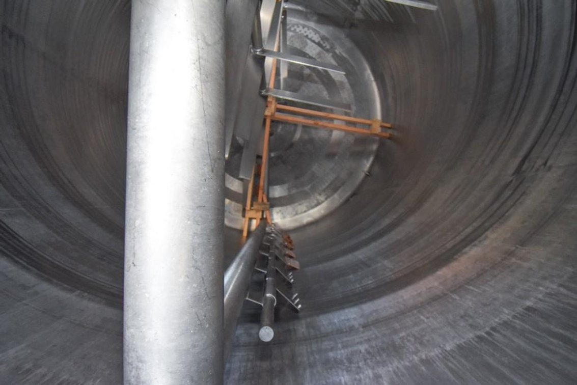 Image for MJK2207 ***SOLD*** Stainless Steel 6,000 Gallon Jacketed & Double Motion Agitated Tank