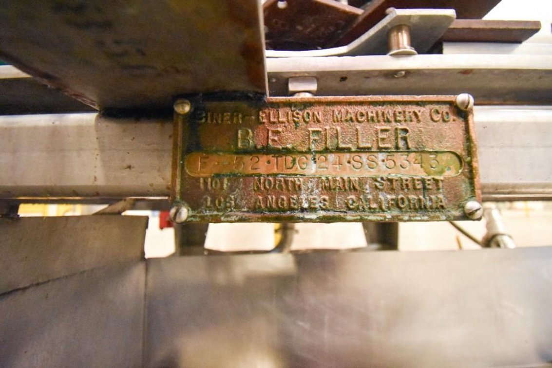 Image for MJK2220 24 Head Beiner Ellison Machinery Co BF Filler 5-52TDG24SS5343