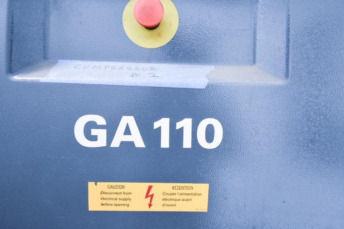 Image for ***SOLD*** MJK2257 Atlas Copco Air Compressor GA110