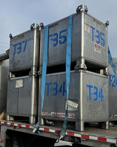 Image for MJK2265 350 Gallon SS Tote