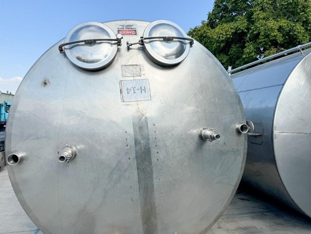 Image for ***SOLD*** MJK2271 Stainless steel Dual Compartment Single Wall StorageTank 6000 Gallons