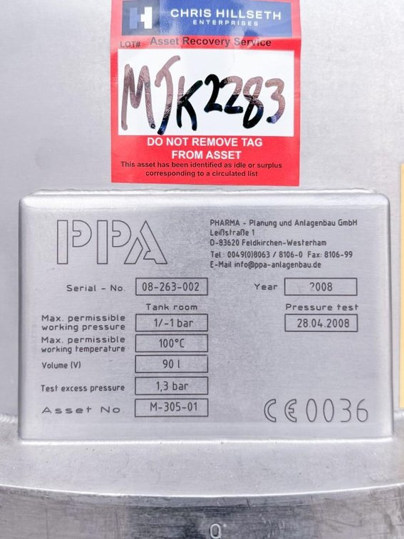 Image for MJK2283 Vacuum Deaeration Unit