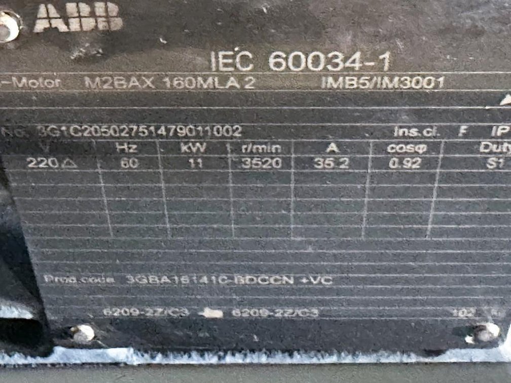 Image for MJK1895 NEW - 3 Large ABB Motor drives MDL IEC60034-1, 3 CT