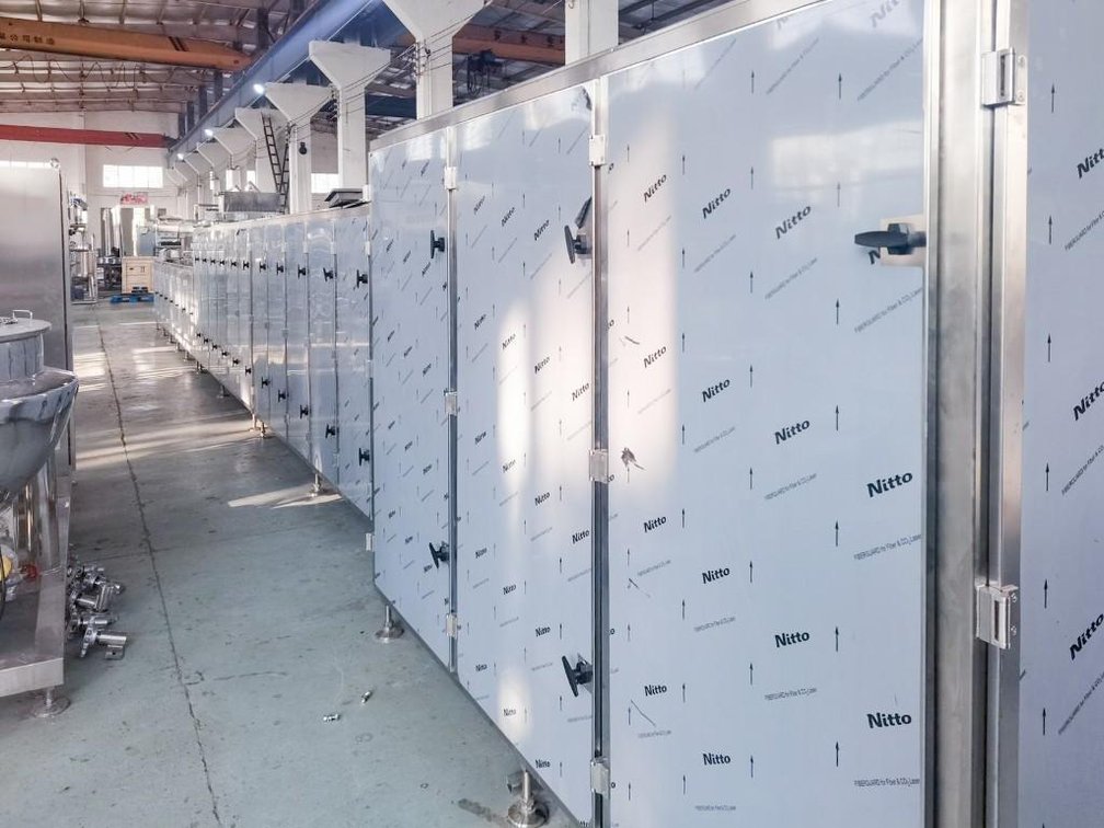 Image for MJK2400 NEW IN CRATE - Complete Sinofude Chocolate Bar Production Line