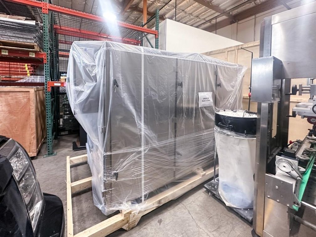 Image for MJK2400 NEW IN CRATE - Complete Sinofude Chocolate Bar Production Line