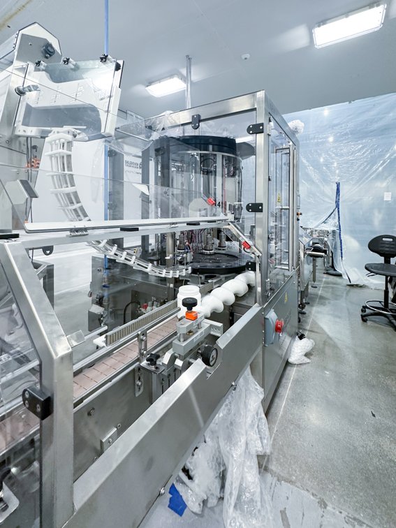 Image for ***SOLD*** MJK2057 NEW Spee-Dee Complete High-Speed Rotary Powder Filling Line