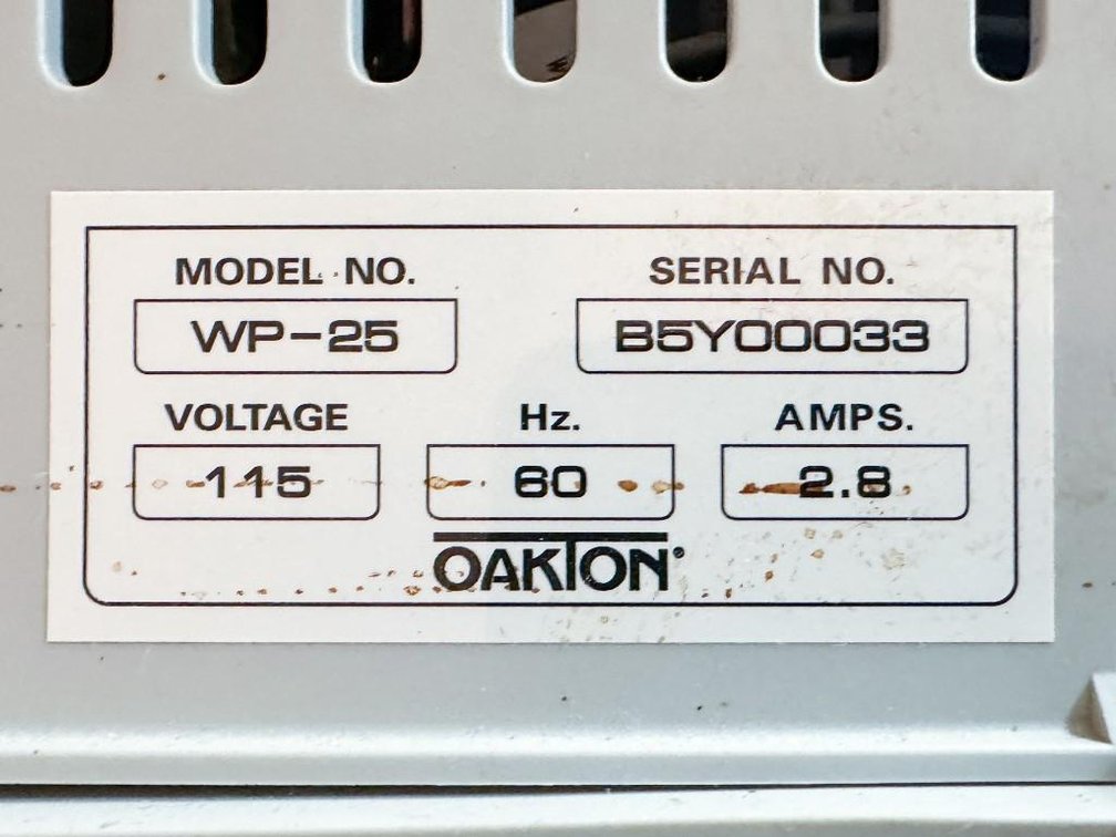 Image for MJK2317 Oakton Aspirator Pump WP-25