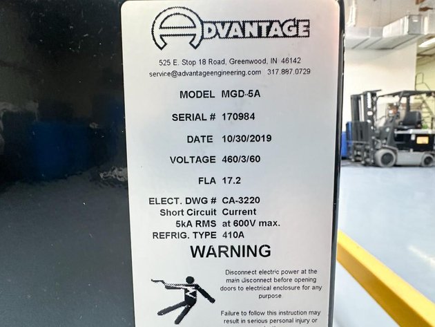 Image for ***SOLD*** MJK2379 Maximum Portable Chiller Mfg by Advantage