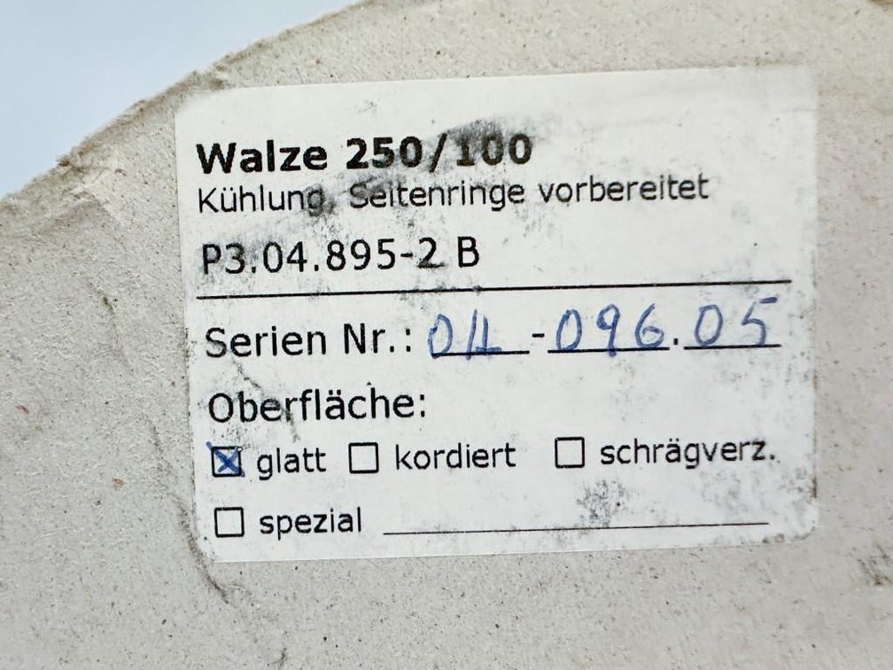 Image for MJK2380 GERTEIS POLYGRAN 250/100/3 Roller Compactor