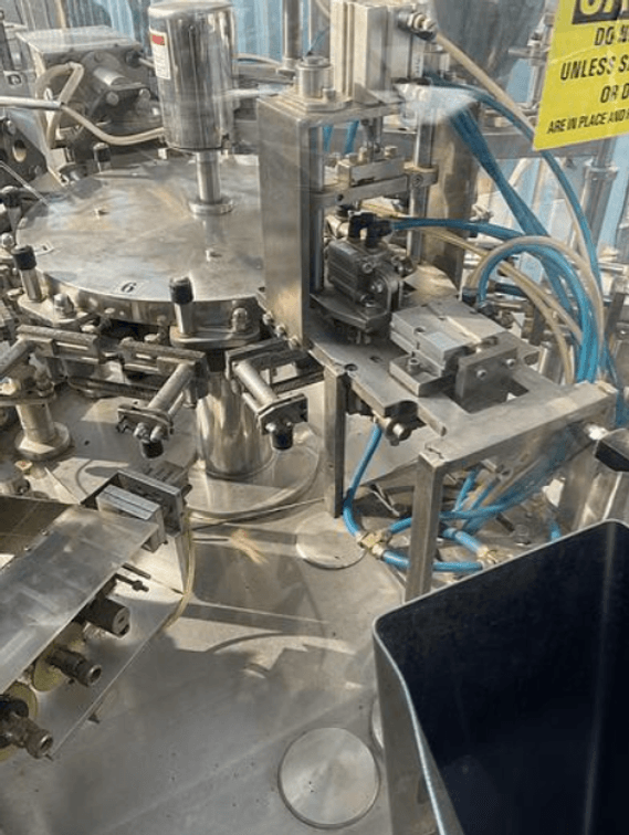 Image for MJK1935 AFG Process Systems RBM-8 Bag Filler And Sealer With Overhead Scale