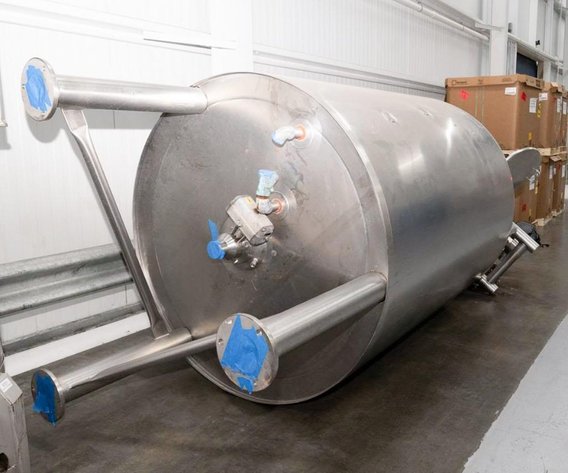 Image for ***SOLD*** MJK2435 Lee 1,000-Gallon 316 Stainless Steel Jacketed Kettle with Dual Motion Agitation