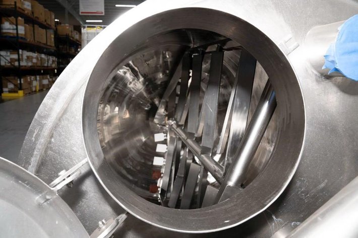 Image for ***SOLD*** MJK2435 Lee 1,000-Gallon 316 Stainless Steel Jacketed Kettle with Dual Motion Agitation