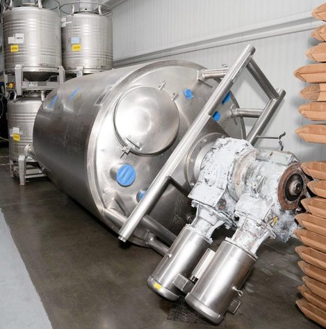 Image for ***SOLD*** MJK2436 Lee 1,000-Gallon 316 Stainless Steel Jacketed Kettle with Dual Motion Agitation