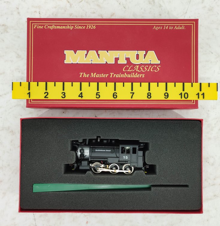 MANTUA BETHLEHEM STEEL 0-6-0 TANK SWITCHER INV 261220014