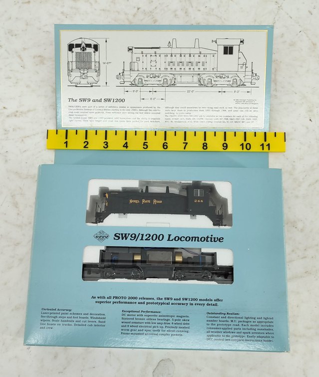 PROTO 2000 NICKEL PLATE ROAD SW-0/1200 DIESEL LOCO INV 261220012
