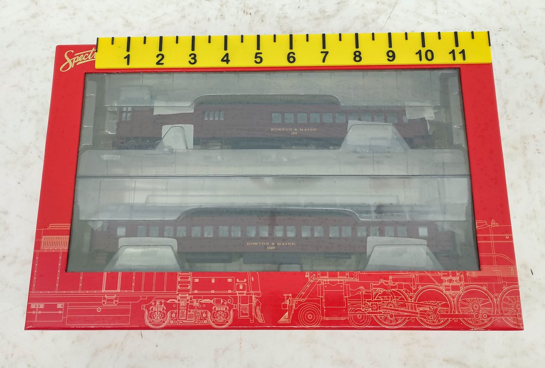 BACHMANN/SPECTRUM 2-PK BOSTON & MAIN PASSENGER CARS INV 261220017