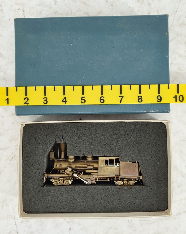 UNITED MODELS BRASS CLASSIC RR LOGGING CLIMAX CLASS B STEAM LOCO INV 261220024