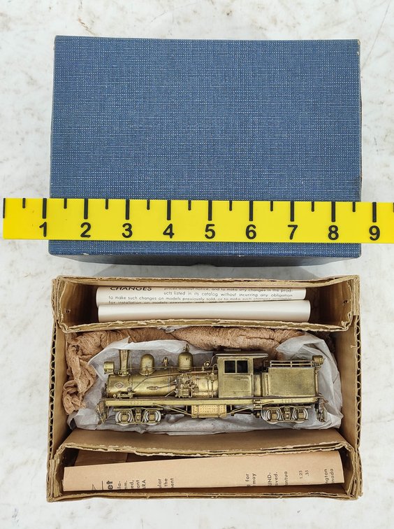 UNITED SCALE MODELS BRASS 2-TRUCK SHAY INV 261220021