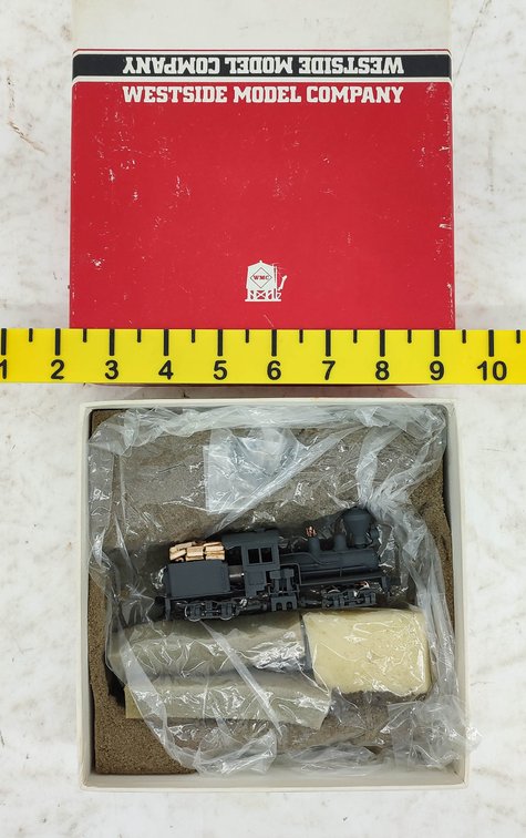 WESTSIDE MODELS BRASS 2-TRUCK SHAY STEAM LOCO  INV 261220029