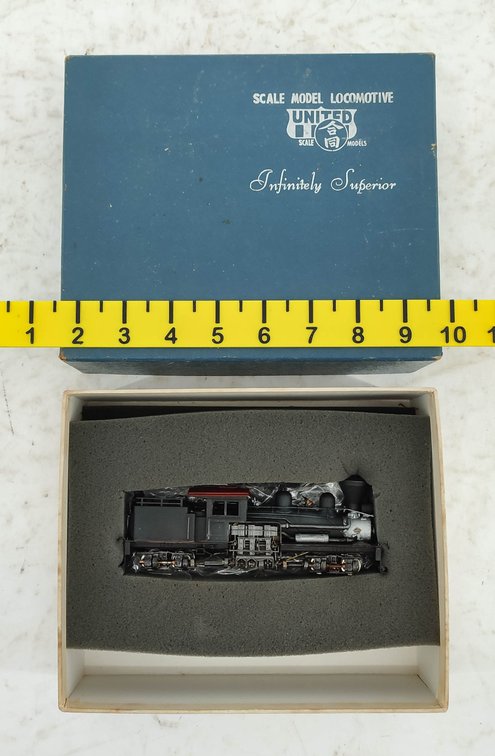 UNITED MODELS BRASS 2-TRUCK SHAY STEAM LOCO INV 261220026