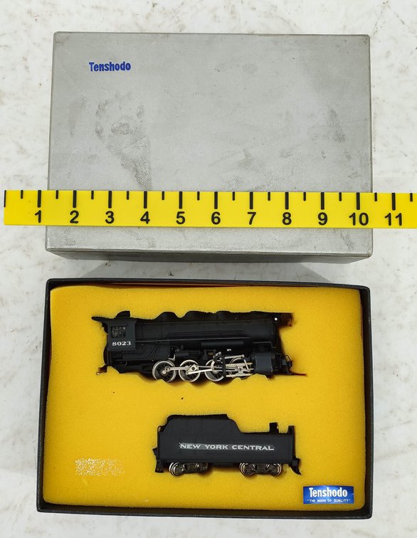 TENSHODO NYC 0-8-0 SWITCHER STEAM LOCO W/TENDER INV 261220030