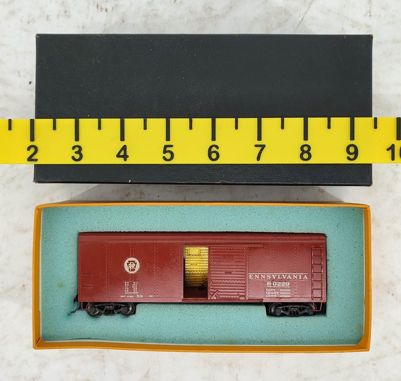 NICKEL PLATE PRODUCTS BRASS PRR BOX CAR INV 261220035