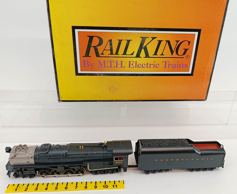 MTH NNC FACTORY REFURB PENNSY 6-8-6 S-2 TURBINE STEAM LOCO INV 260790643