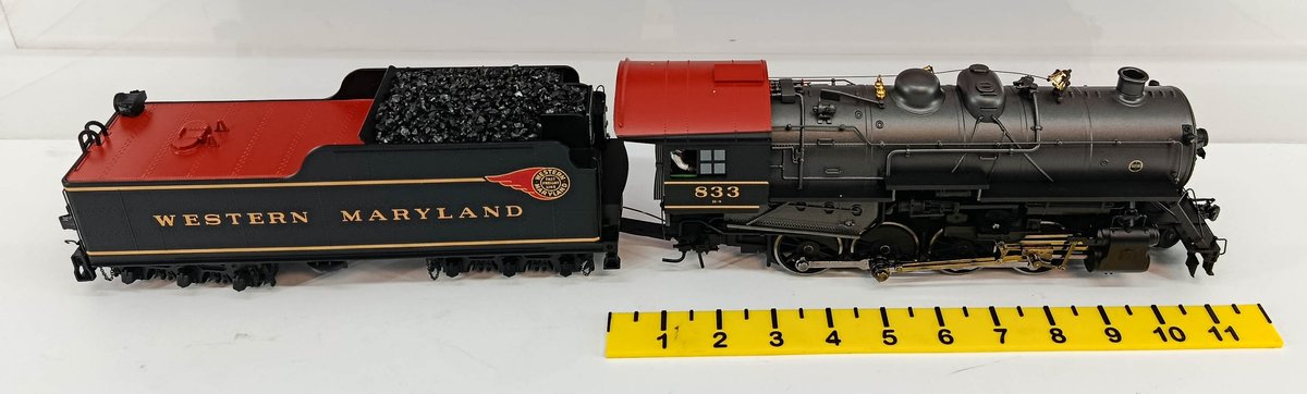 MTH NNC WESTERN MARYLAND 2-8-0 H9 CONSOLODATION STEAM ENGINE INV 260790645