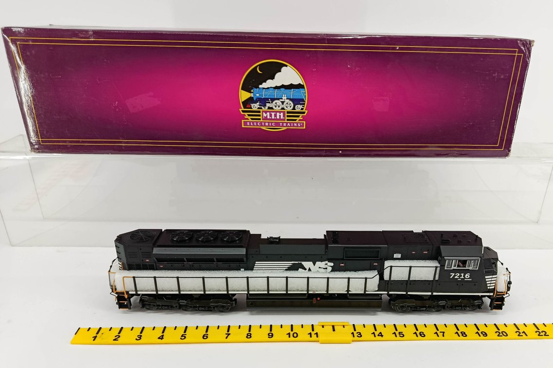 MTH NNC NORFOLK SOUTHERN SD-90MAC DIESEL ENGINE, DEAD SHORT  INV 260790646