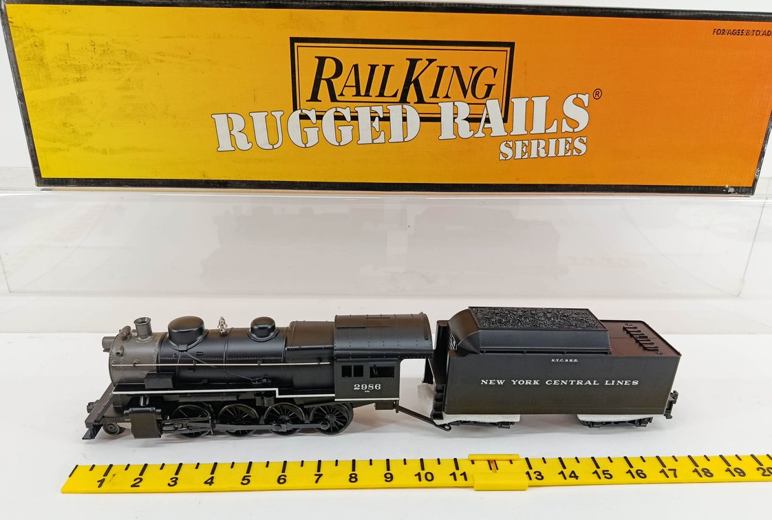 MTH NNC RUGGED RAILS NYC 2-8-0 STEAM ENGINE, NO MOTOR INV 260790657