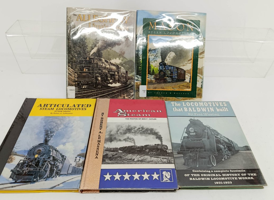 5 RAILROAD RELATED BOOKS INV 260790676