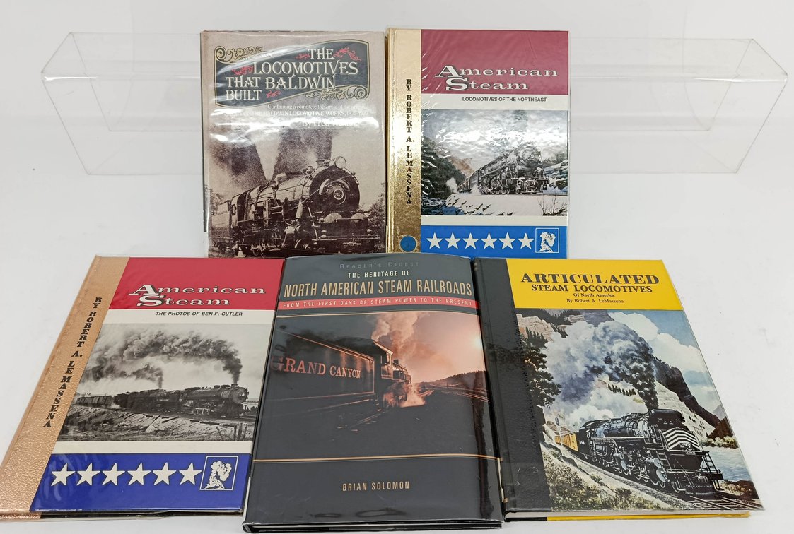 5 RAILROAD RELATED BOOKS INV 260790677