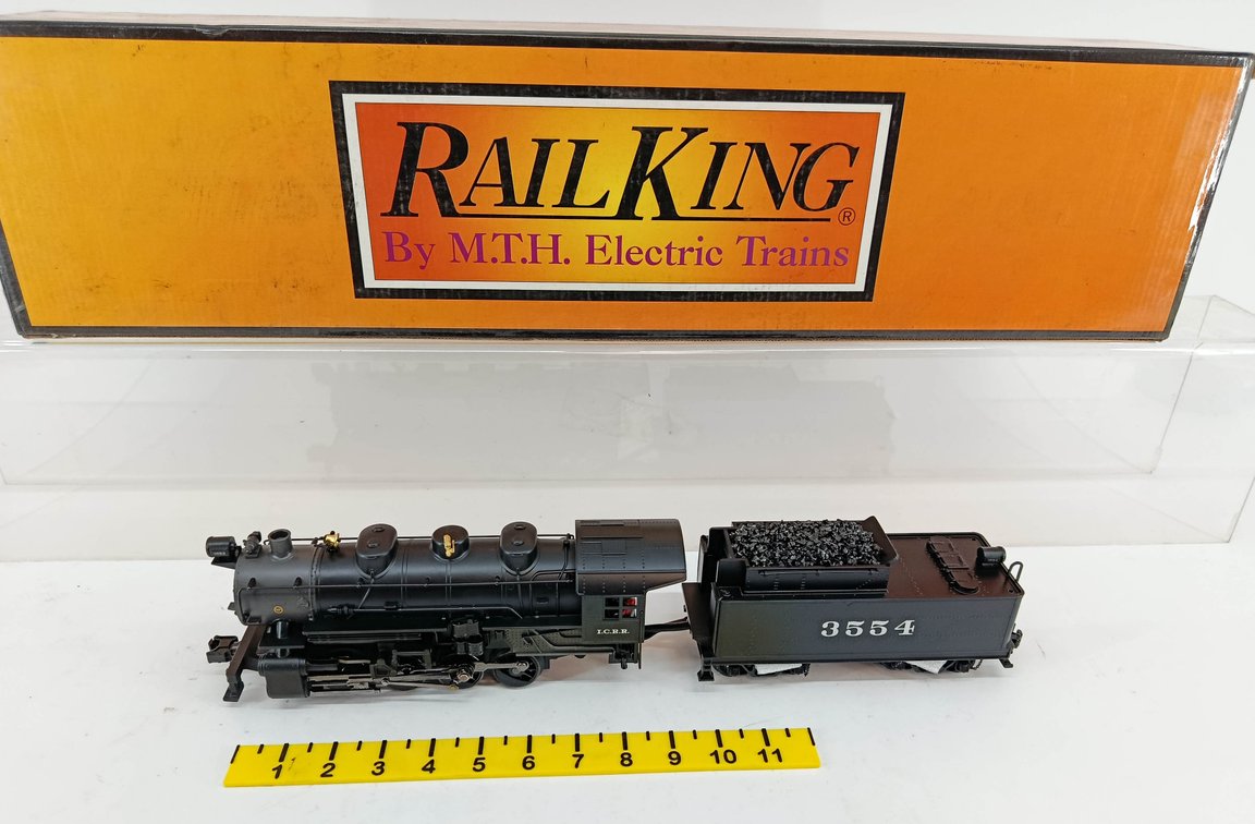 MTH NNC WARRANTY I.C.R.R. 0-6-0 STEAM ENGINE SHELL, NO MOTOR INV 260790692