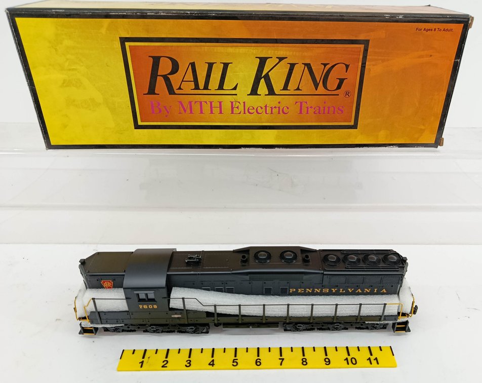 MTH NNC PENNSY SD-9 DIESEL LOCO, NO STYROFOAM INV 260790694