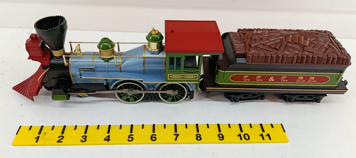 MTH NNC C.C.&C. R.R. 4-4-0 AMERICAN WARRANTY FOR PARTS INV 260790695