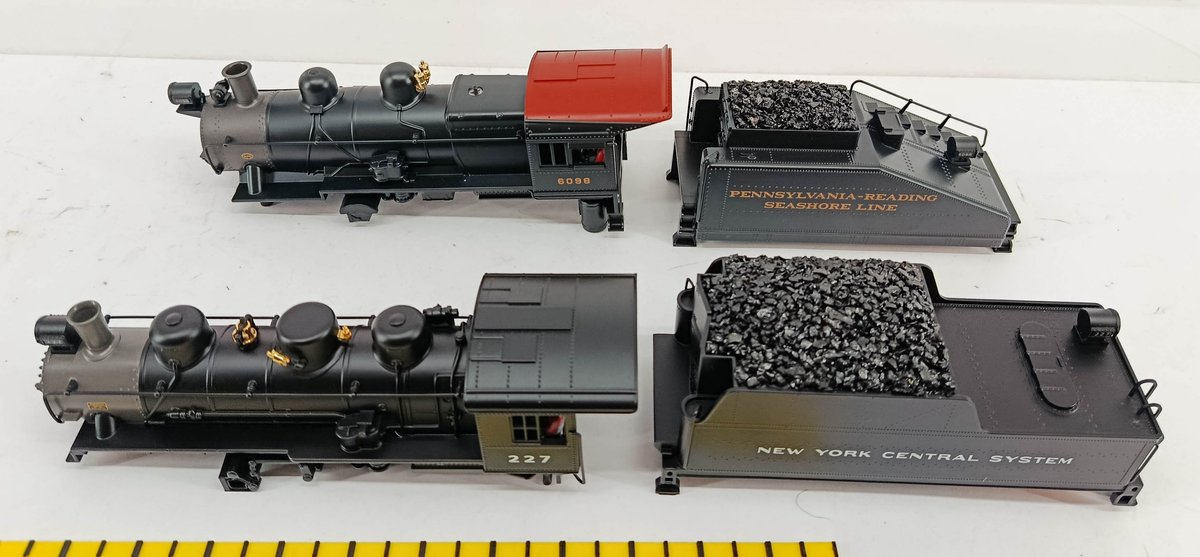 MTH NNC NYC 227 AND PRR 0-6-0 SWITCHER BODY SHELLS INV 260790698