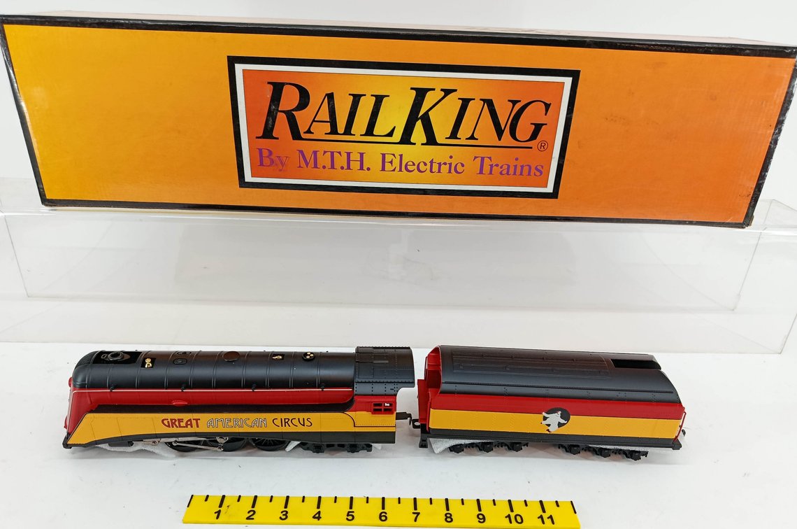 MTH NNC 4-6-4 COMMODORE GREAT AMERICAN CIRCUS WARRANTY UNIT INV 260790700
