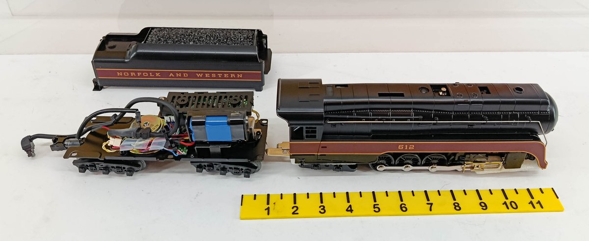 MTH NNC RUGGED RAILS 4-8-4 BANTAM J STEAM ENGINE INV 260790701
