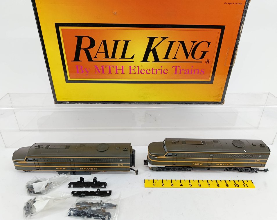 MTH NNC NEW HAVEN ALCO PA AA DIESEL UNITS, MISSING PARTS INV 260790703