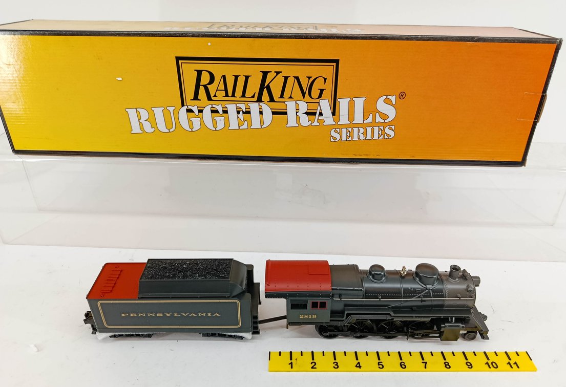 MTH NNC PENNSY 2-8-0 STEAM ENGINE, MISSING PARTS INV 260790705