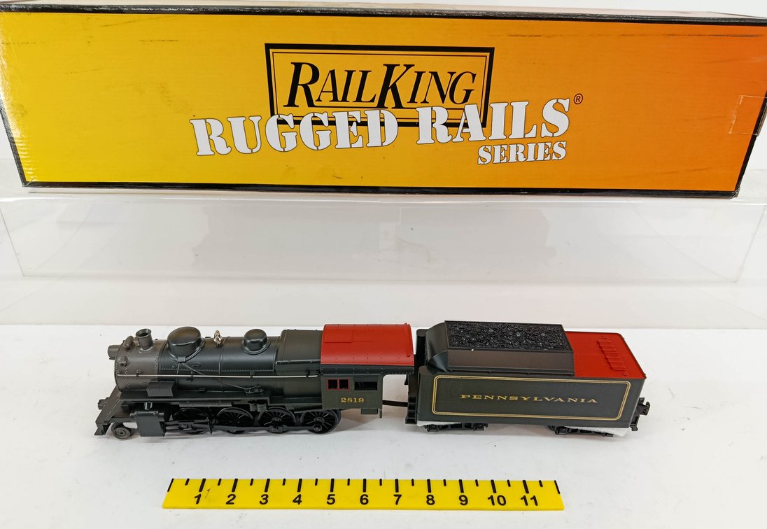MTH NNC PENNSY 2-8-0 STEAM ENGINE, MISSING PARTS INV 260790706