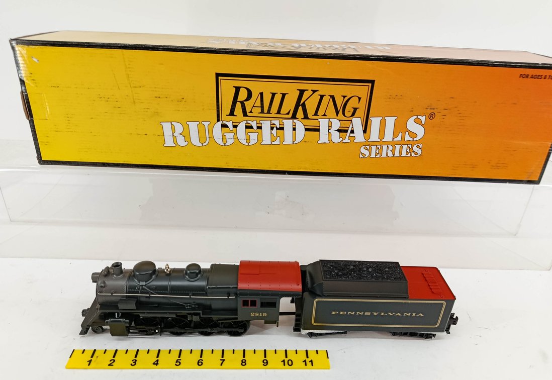 MTH NNC PENNSY 2-8-0 STEAM ENGINE, MISSING PARTS INV 260790707