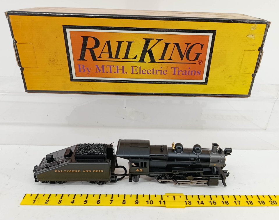 MTH NNC B&O 0-6-0 SWITCHER WARRANTY SHELL, NO MOTOR INV 260790712