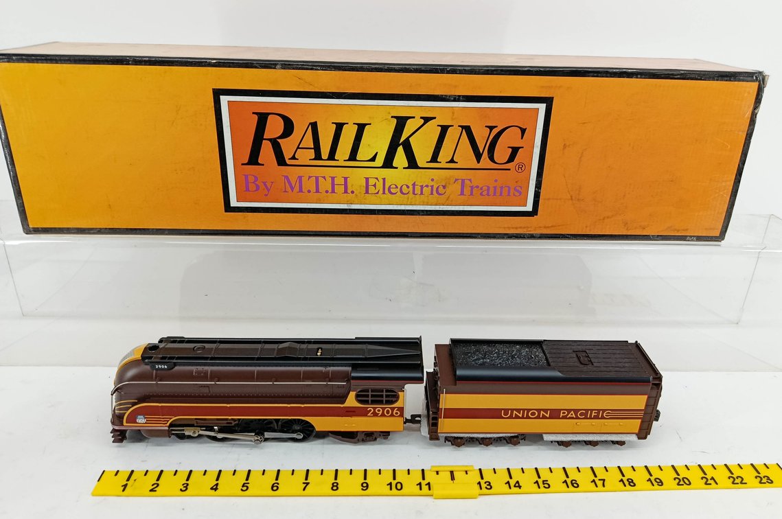MTH NNC UP COMMODORE STEAM ENGINE WARRANTY PARTS, NO MOTOR INV 260790713