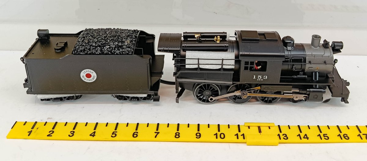 MTH NNC LEHIGH NEW ENGLAND CAMELBACK STEAM ENGINE, NO MOTOR/MISSING PARTS INV 260790718