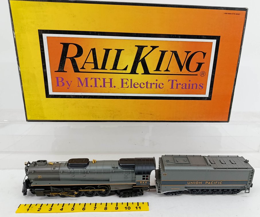 MTH NNC UP 4-8-4 STEAM ENGINE. MISSING SMOKE DEFLECTORS/MOTOR INV 260790722